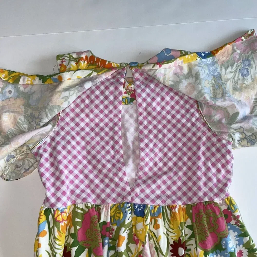 Matilda Jane‎ Dress Girls Sz 12 Brilliant Day Far Out Cotton Floral Party Church
